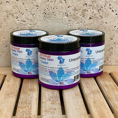 Texture on skin using Diva Stuff Extreme Crepey Skin Cream highlights plump hydration