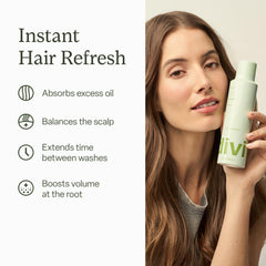 Divi Dry Shampoo Spray volume boost adds natural body
