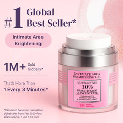 Divine Derriere mulberry extract visual emphasizes natural brightening ingredients.