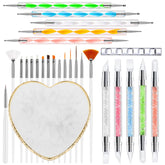 DIYCICO nail art brush set with 15 brushes for precise designs and smooth color