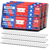 DIYSELF 600-pack single-edge blades in packaging, ready for versatile cutting and precise box opening.