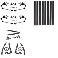 DJMANMENGG Sukuna tattoo stickers face design for bold cosplay and daily wear