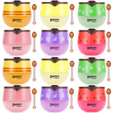 DMSKY bee lip mask honey pot close-up showing rich overnight hydration for dry lips