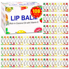 DMSKY lip balm 12-flavor assortment for daily moisture and variety