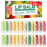 DMSKY lip balm bulk 24 tubes for all-day moisture and easy sharing.