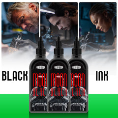 DMTATTOO Lining Black packaging sealed preserves ink quality during storage and travel.