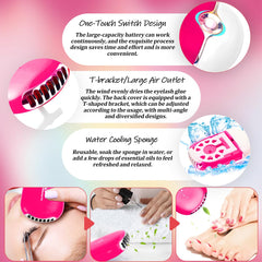 DNSGOOR lash remover for gentle cleanup after wear