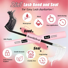DNSGOOR lash glue remover 5g facilitates gentle cleanup after wear.