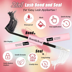 DNSGOOR lash glue remover, easy clean-up after your mini lash session.
