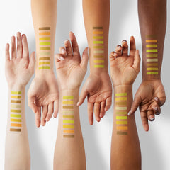 Docolor 9Colors yellow palette used to create a bright creative look