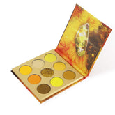 Docolor 9Colors Yellow Gemstone Palette packaging shown for travel-ready makeup