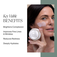 Doctor Rogers Face Cream bottle with pump shows lightweight moisturizing formula.