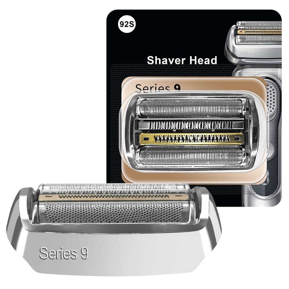 DODAER Series 9 92S replacement head front view for precise shaving with Braun razors