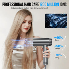 DOFOU concentrator nozzle for precise, salon-style straightening.