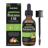Dolahair Batana Oil bottle closeup for nourished, healthy-looking hair