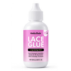 Dolahair lace wig glue kit packaging shows a professional, secure lace-front installation