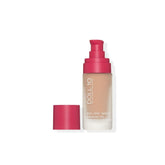 DOLL 10 NO Doll Skin Genius Serum Skin Tint bottle closeup, hydrating coverage