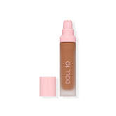 DOLL 10 NO T.C.E bottle with pump for easy, hydrating full-coverage application.