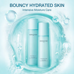 Donginbi Hydra Bounce Essence bottle featuring red ginseng for radiant nourishment.