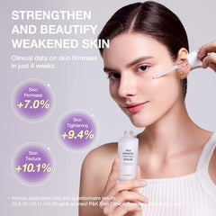 Donginbi LAB 1899 serum being dispensed for face application with droplets
