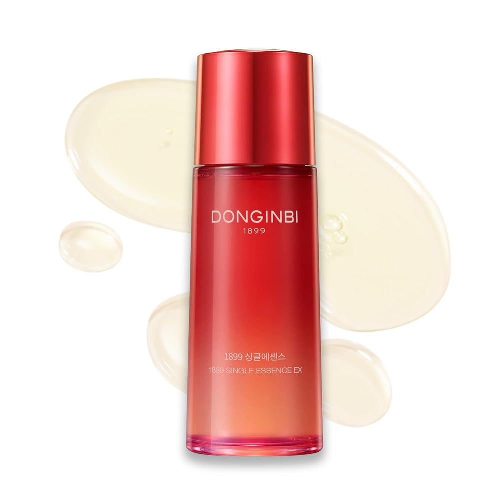 Donginbi Red Ginseng 1899 Single Essence bottle for hydration and glow.