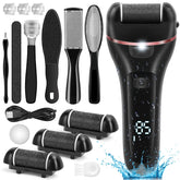 DONGYIN Electric Callus Remover shown from an angled view for smooth feet