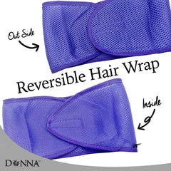 Donna Deluxe foam headband with adjustable Velcro closure for secure fit