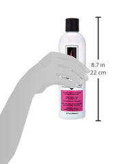 Doo Gro Growth Lotion finish on hair revealing silky softness and natural shine.