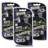 DORCO Pace 6 Plus six-blade razor with trimmer for a close, precise shave.