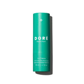 Doré La Crème bottle pour shows hydration ready for daily skincare routine.