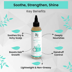 Dorelle Pure Essence coconut oil detail highlighting hydration for hair