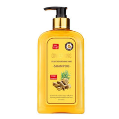 Dosoecse Ginaday bottle close-up highlighting ginger regrowth formula for healthier roots