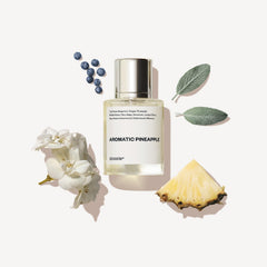 Dossier Aromatic Pineapple bottle showing vibrant notes for all-day wear