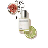Dossier Citrus Tea bottle front showcases its clean design for versatile daily wear.