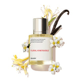 Dossier Floral Honeysuckle bottle showing a fresh, wearable fragrance for daily use