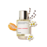 Dossier Floral Lavender bottle front for daily wear and easy layering.