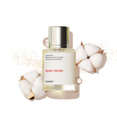 Dossier Musky Musk bottle showing the deep woody musk tone for daily wear
