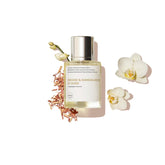 Dossier Original Orchid & Sandalwood at Dusk bottle glows amber for evening elegance