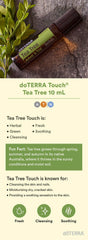 doTERRA Melaleuca Touch on-skin application close-up