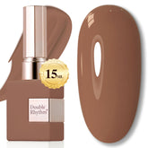 Double Rhythm gel polish cap close-up with a high-gloss finish