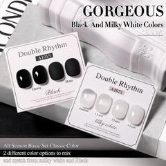 Double Rhythm base and top coat ready for flawless application.