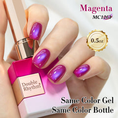 Double Rhythm base color swatches show bold, mix-and-match styling options.