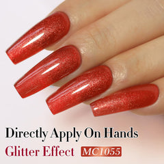 Double Rhythm translucent jelly base enhances depth with subtle color shifts.