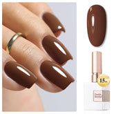 Double Rhythm gel polish bottle ready for at-home nail art.