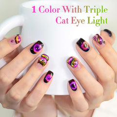 Holographic glitter shimmer in Double Rhythm gel polish