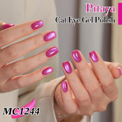 Double Rhythm holographic glitter shimmer adds luminous sparkle to nails.