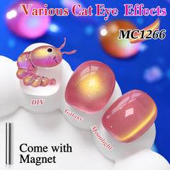 Double Rhythm magnetic swirl polish creates shifting effects with magnet