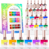 Double Rhythm neon jelly colors on display for vibrant everyday nails.