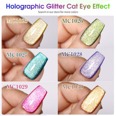 Double Rhythm shimmering gel polish color 1 for bold looks