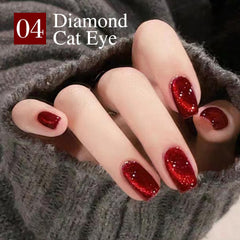 Double Rhythm shimmer glitter finish adds depth to your manicure.
